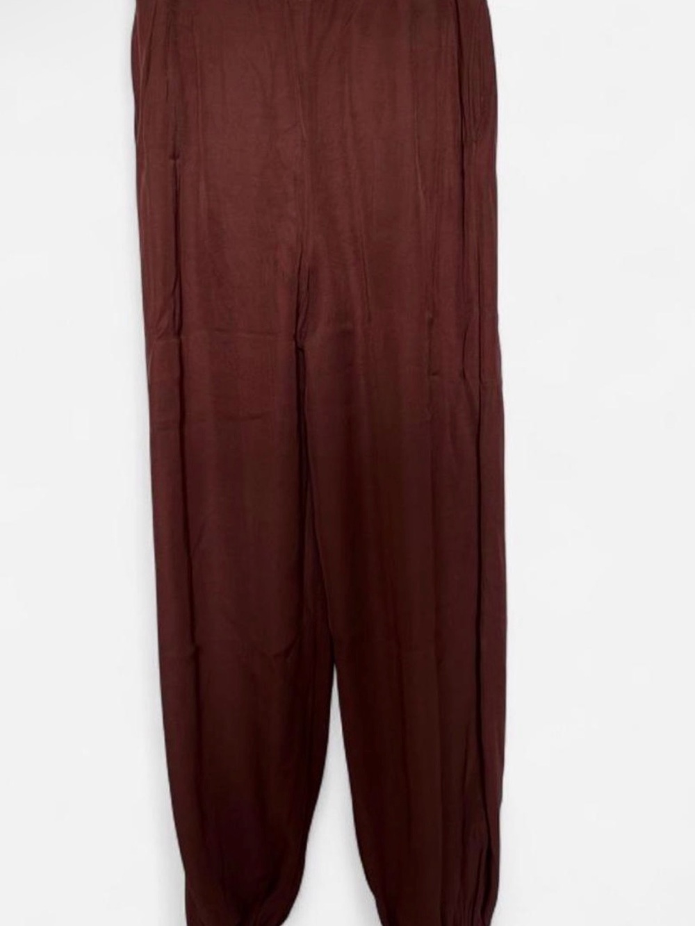 brown- rust balloon pants